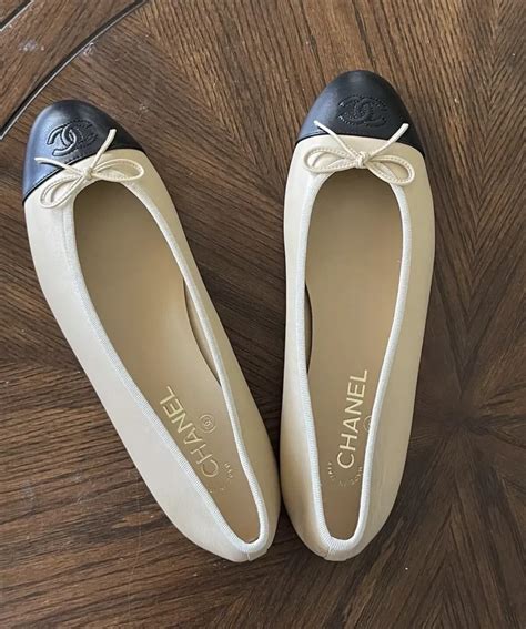 ballerine chanel outlet|Chanel ballerina flats price.